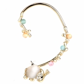 Abana's Jeweled Elephant Ear Cuff