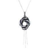 Algerian Love Knot Necklace (With Back) - Large