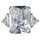 Heiress' Style Large CZ Engagement Ring
