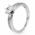 Daisy's Silvertone Engagement Ring