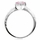 Elisa's Pink Princess Cut CZ Promise Ring