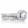 Kat's Pave CZ Wedding Ring Set