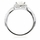 Liezel's CZ Halo Cushion Cut Engagement Ring