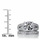 Marinel's Wedding Ring Set - Cushion Cut CZ
