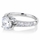 Shantae's 2 CT Butterfly Setting CZ Engagement Ring