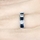 Stella's Silvertone CZ Eternity Band Ring