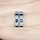 Stella's Silvertone CZ Eternity Band Ring