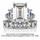 Aren's Princess Cut CZ Stackable Eternity Ring