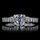 Shayla's Silvertone Asscher Cut Pink Heart CZ Engagement Ring