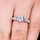 Shantae's Engagement Ring - 1 CT Butterfly Set CZ