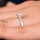 Whitley's Petite CZ Engagement Ring - .5 CT