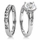 Ruchita's Classic CZ Wedding Ring Set