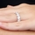 Champagne Taste CZ Eternity Band Ring - Round Cut