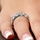 Champagne Taste CZ Eternity Band Ring - Round Cut