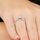 Rellah's Engagement Ring - Round Cut CZ