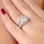 Vanora's CZ Antique Wedding Ring Set