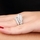 Vanora's CZ Antique Wedding Ring Set