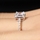 Liezel's CZ Halo Cushion Cut Engagement Ring