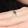 Etoile High Polish CZ Eternity Pinky Ring