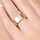 Rogelio's Two Tone CZ Eternity Ring