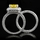 Gwendolyn's Cushion Cut Citron Antique Wedding Ring Set
