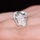 Vintage 2.5 Carat Round Cut CZ Heirloom Engagement Ring