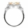 Abilene's 2.5 ct Trillion Cut Champagne CZ Engagement Ring