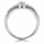 Yara's CZ Promise Ring - Petite Double Band