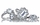Renalde's 3 Stone Flower Set CZ Engagement Ring