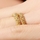 Carnaby's CZ Stackable Goldtone Eternity Ring