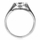 Cushion Cut CZ Engagement Ring