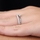 Yara's CZ Promise Ring - Petite Double Band