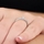 Yara's CZ Promise Ring - Petite Double Band